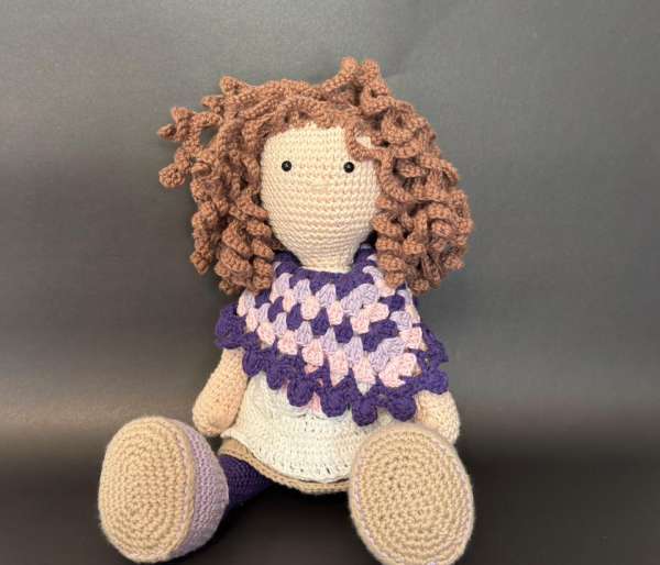 Muñeca juguete, crochet