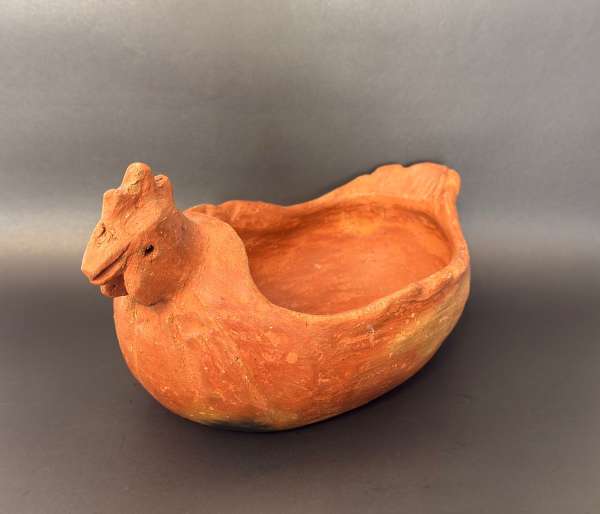 Recipiente gallina, greda