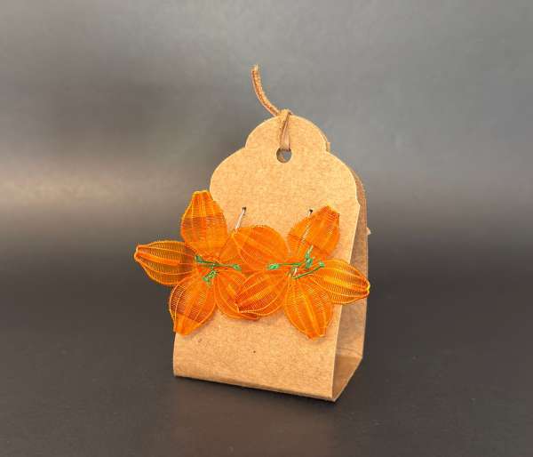 Aros crin flores ibizco